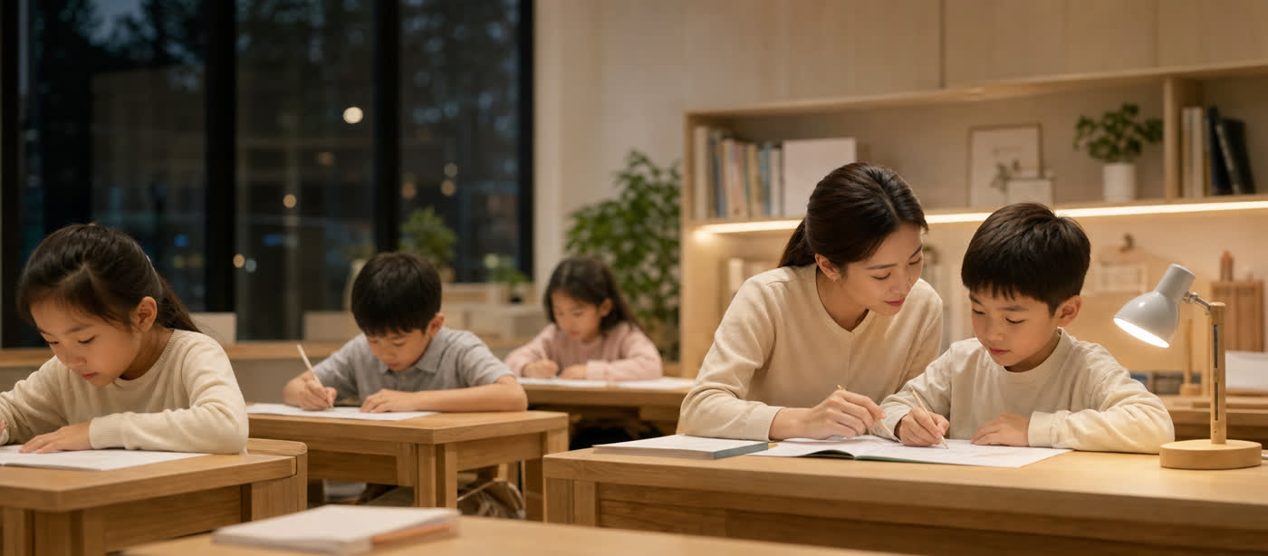 安静专注的学习氛围